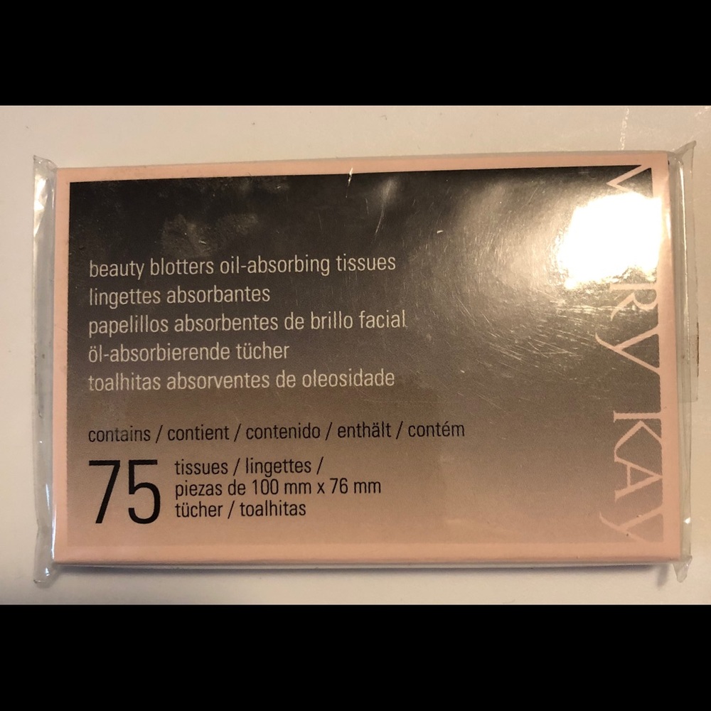 Mary Kay Beauty blotters